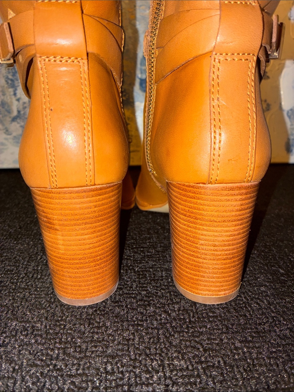 NWOT Michael KORS Arley Tall Women's Fashion Boots in Cognac Brown Size 6 - Picture 8 of 16
